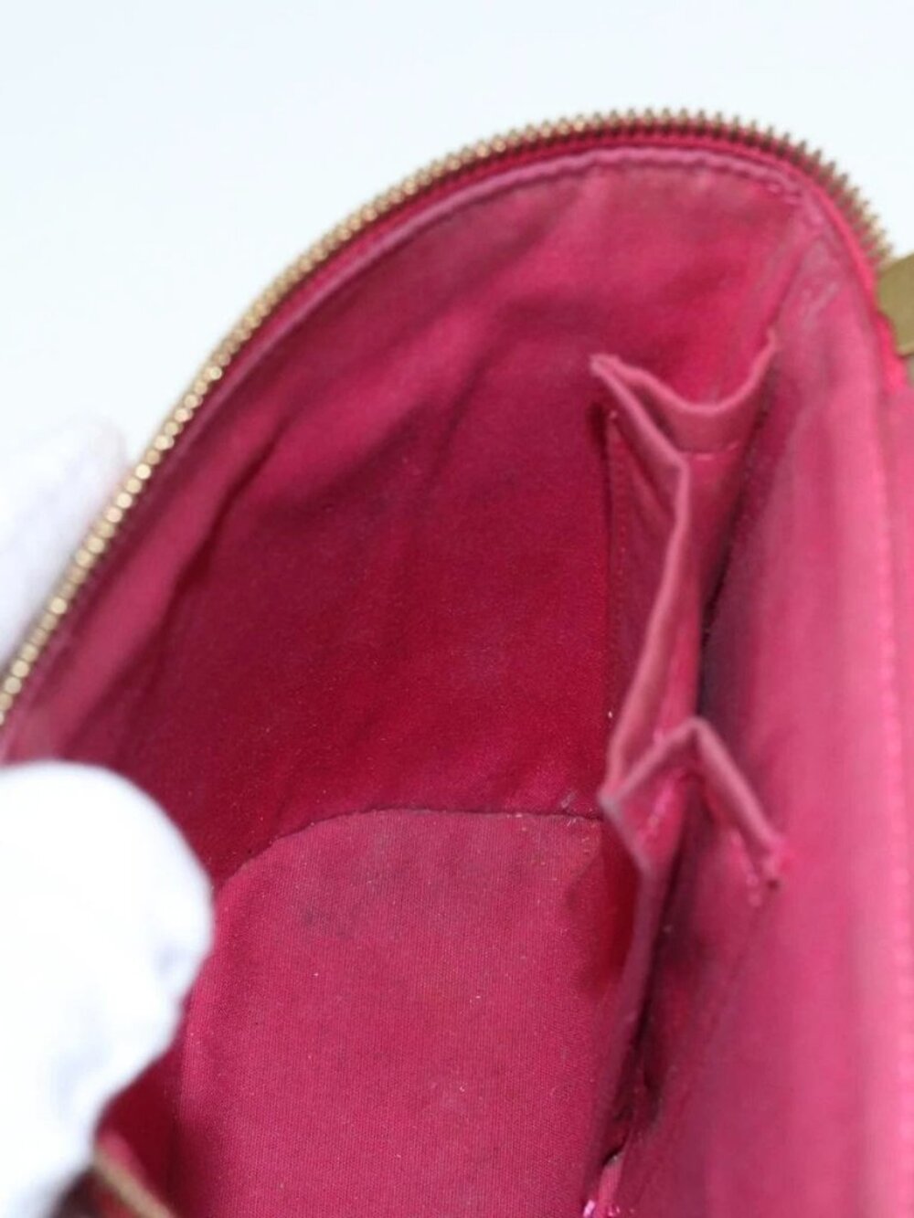 LOUIS VUITTON Monogram Vernis Sullivan Vertical Bag Pink - Picture 13 of 16